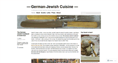 Desktop Screenshot of germanjewishcuisine.com