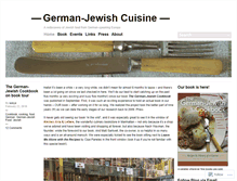 Tablet Screenshot of germanjewishcuisine.com